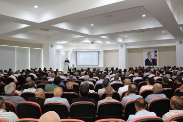 Sabirabad rayonunda “Qərbi Azərbaycan irsi: Ermənistanda azərbaycanlılara məxsus qəbiristanlıqların sistemli qaydada dağıdılmasının nəticələri və beynəlxalq hüquqi məsuliyyətə dair hesabat və materiallar” kitabının I cildinin təqdimatı keçirilib