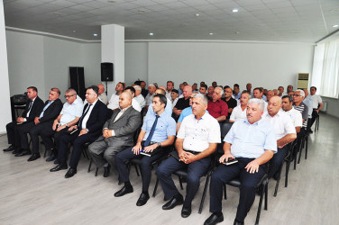 Sabirabad Rayon İcra Hakimiyyəti başçısının növbəti səyyar görüş-qəbulu Sabirabad şəhərində keçirilmişdir