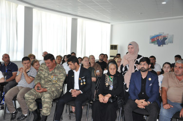 Sabirabad rayonunda "Fiziki məhdudiyyətli şəxslərin cəmiyyətə inteqrasiyası" mövzusunda tədbir keçirilmişdir