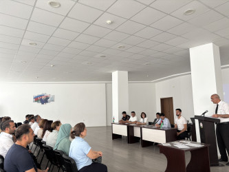 Sabirabadda erkən evliliyə, qan qohumları arasında nikahlara qarşı hüquqi maarifləndirmə tədbiri keçirilib