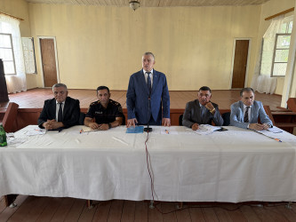Sabirabad Rayon İcra Hakimiyyətinin başçısı Siraqəddin Cabbarovun növbəti səyyar görüş-qəbulu Muğan Gəncəli kəndində keçirilmişdir