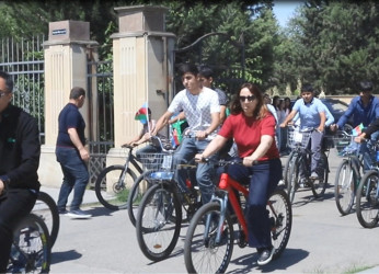 Sabirabad rayonunda "3 İyun - Dünya Velosiped Günü" ilə əlaqədar veloyürüş keçirilib