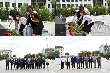 Sabirabad rayonunda 2025-2026-cı tədris ilində ali məktəblərə qəbul imtahanlarında yüksək bal toplamış tələbələrlə görüş keçirilmişdir