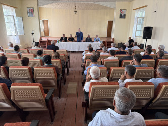 Sabirabad Rayon İcra Hakimiyyətinin başçısı Siraqəddin Cabbarovun növbəti səyyar görüş-qəbulu Muğan Gəncəli kəndində keçirilmişdir