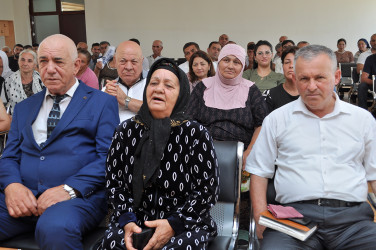 Sabirabad Rayon İcra Hakimiyyətinin başçısı Siraqəddin Cabbarovun növbəti səyyar görüş-qəbulu Qaratəpə kəndində keçirilmişdir