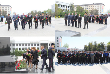 Sabirabad rayonunda Ümummilli Lider Heydər Əliyevin anadan olmasının 103-cü ildönümü ilə bağlı ümumrayon tədbiri keçirilmişdir